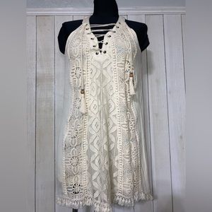 Altar'd State Boho Crochet lace  Dress Size S